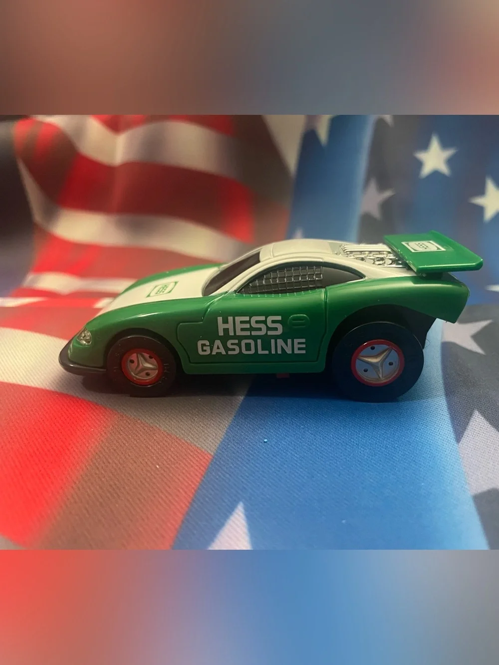 2 HESS Racers Racing Cars w/ Lights 4” 1997